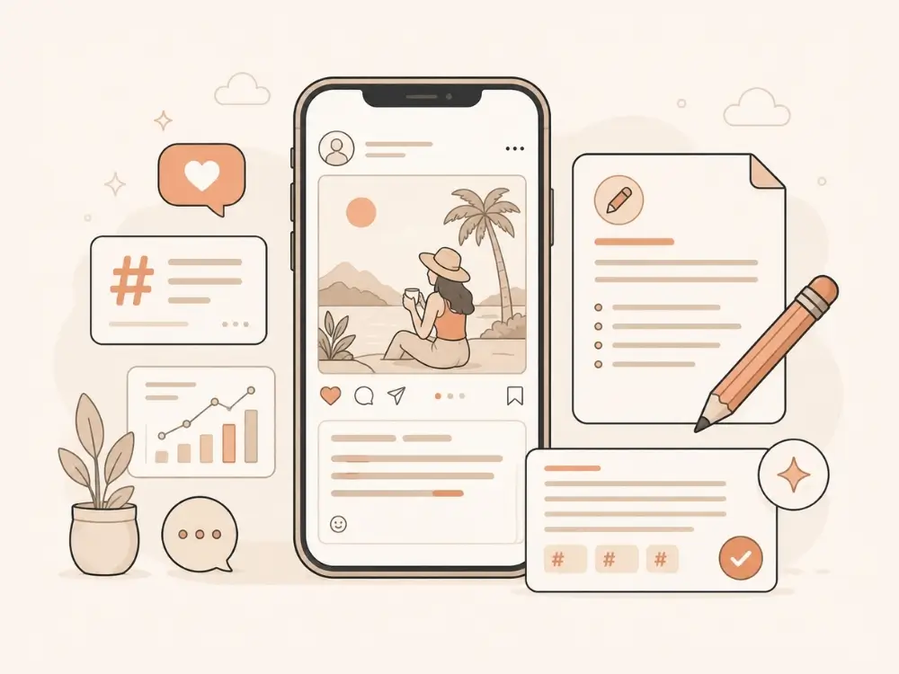 Social Media Caption Writing