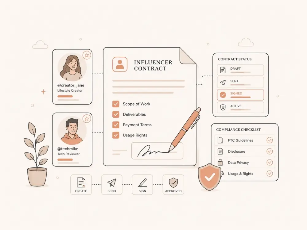 Influencer Contract Management