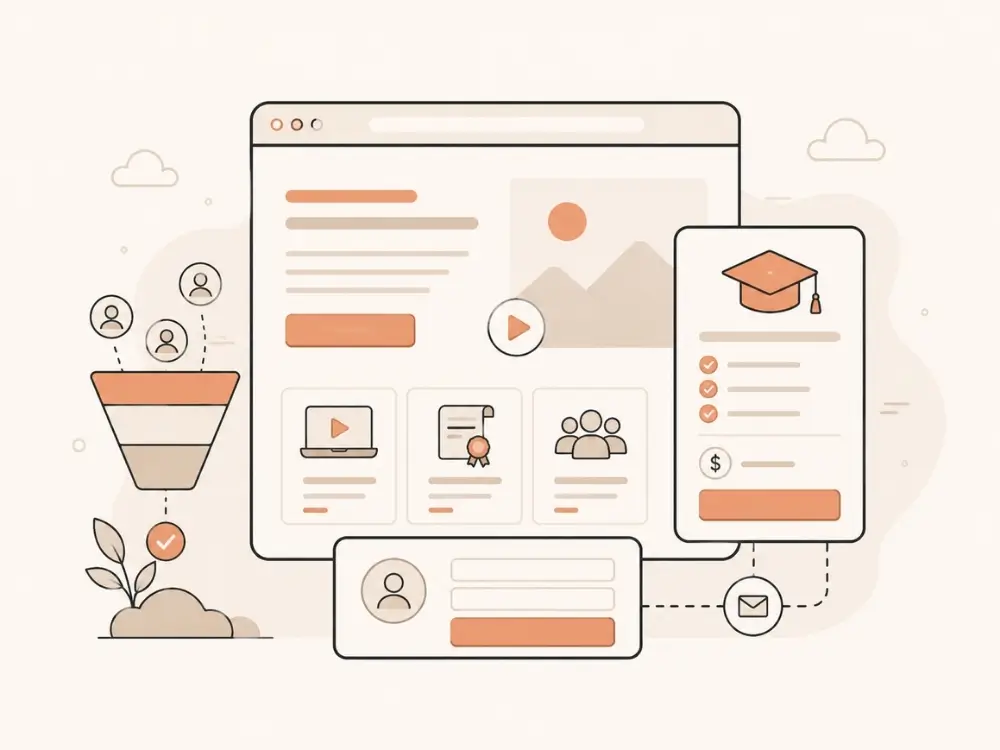 Course Sales & Landing Page Design