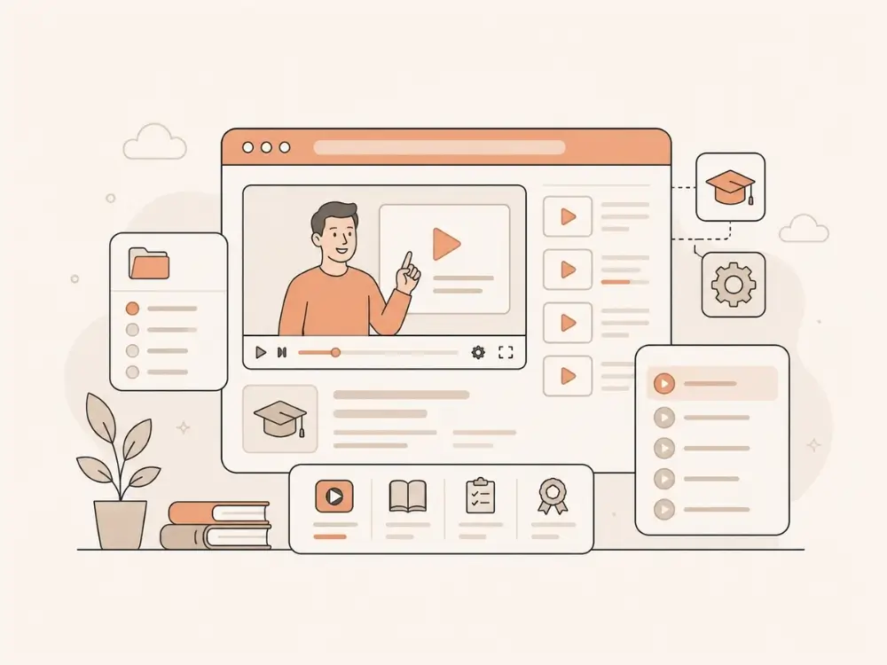 Video Lesson Portal Development