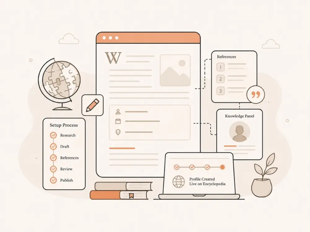 Wikipedia Presence Setup