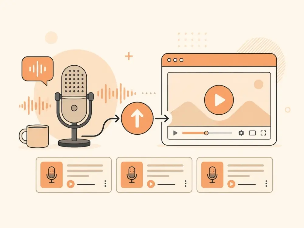YouTube Podcast Publishing